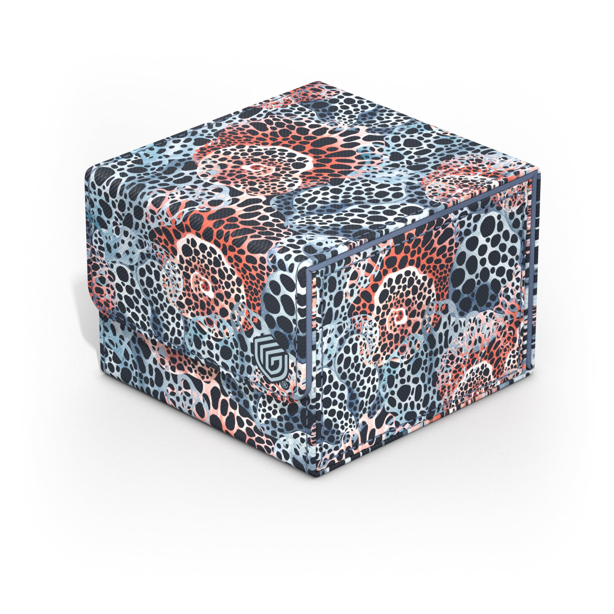 ultimate-guard-sidewinder-133-xenoskin-coral-places-twilight-tide-deck-box image 2