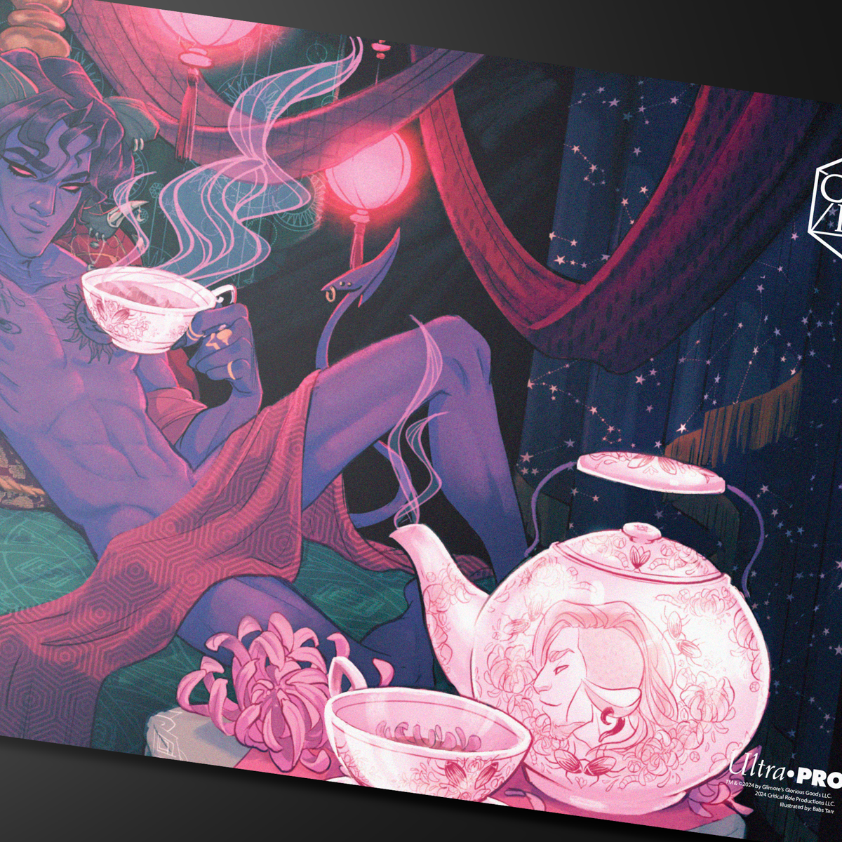 ultra-pro-critical-role-mollymauk-tealeaf-stitched-edge-spielmatte image 2
