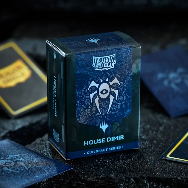 dragon-shield-house-dimir-matte-dual-art-sleeves-guildpact-series image 1
