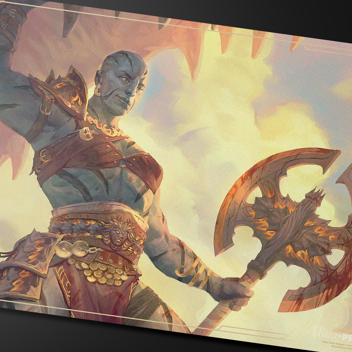 ultra-pro-dungeons-dragons-barbarian-class-playmat-standard image 2
