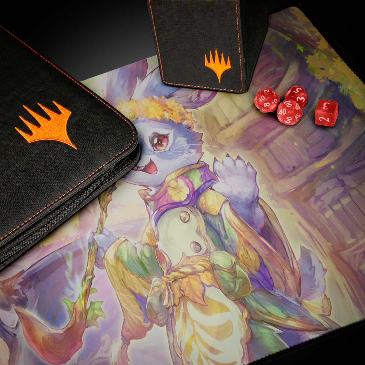 ultra-pro-bloomburrow-ms-bumbleflower-standard-playmat-f-r-magic-the-gathering image 3