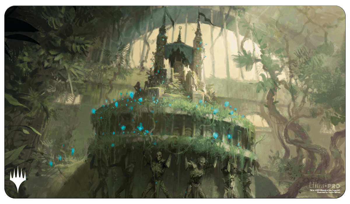 ultra-pro-ravnica-remastered-golgari-swarm-overgrown-tomb-gaming-playmat-f-r-mag image 1