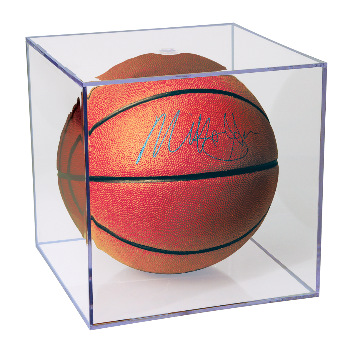 ultra-pro-basketball-clear-square-vitrine-display-case image 1