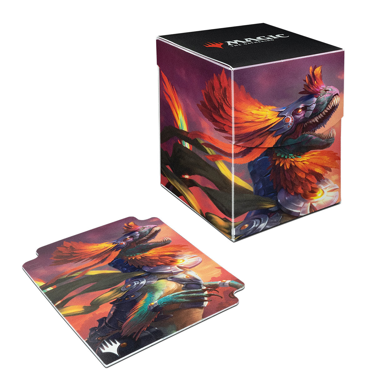 ultra-pro-the-lost-caverns-of-ixalan-pantlaza-sun-favored-100-deck-box-f-r-magic image 2