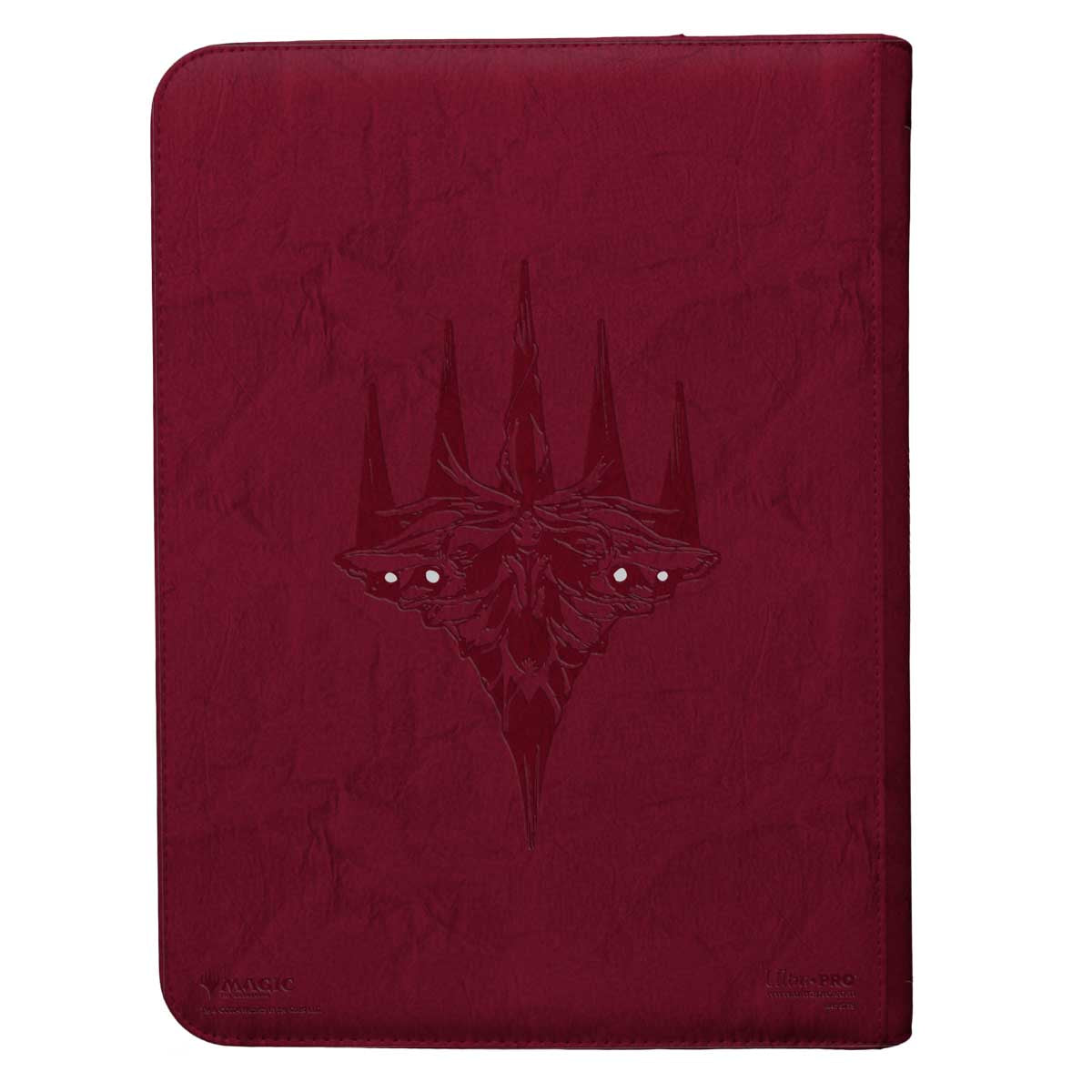 ultra-pro-duskmourn-creepy-leather-bound-set-symbol-9-pocket-premium-zippered-pr image 3