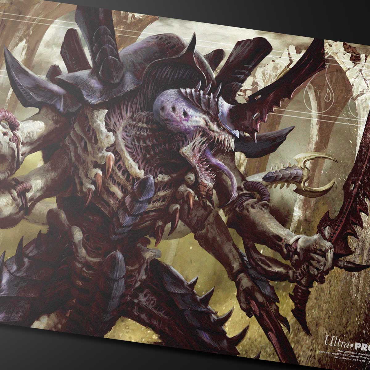 ultra-pro-warhammer-40k-commander-the-swarmlord-standard-playmat-f-r-magic-the-g image 2