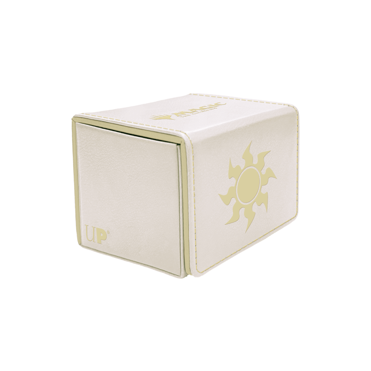 ultra-pro-mana-8-alcove-edge-deck-box-plains-f-r-magic-the-gathering image 1
