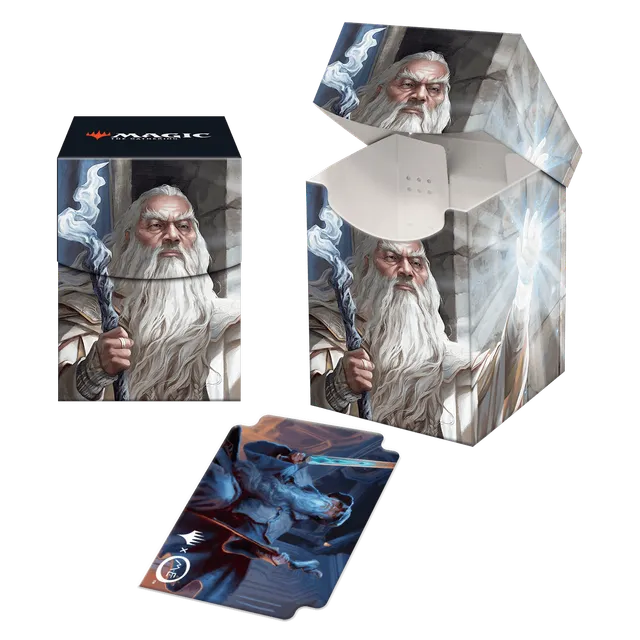 ultra-pro-100-deck-box-gandalf-the-lord-of-the-rings-tales-of-middle-earth-f-r-m image 1