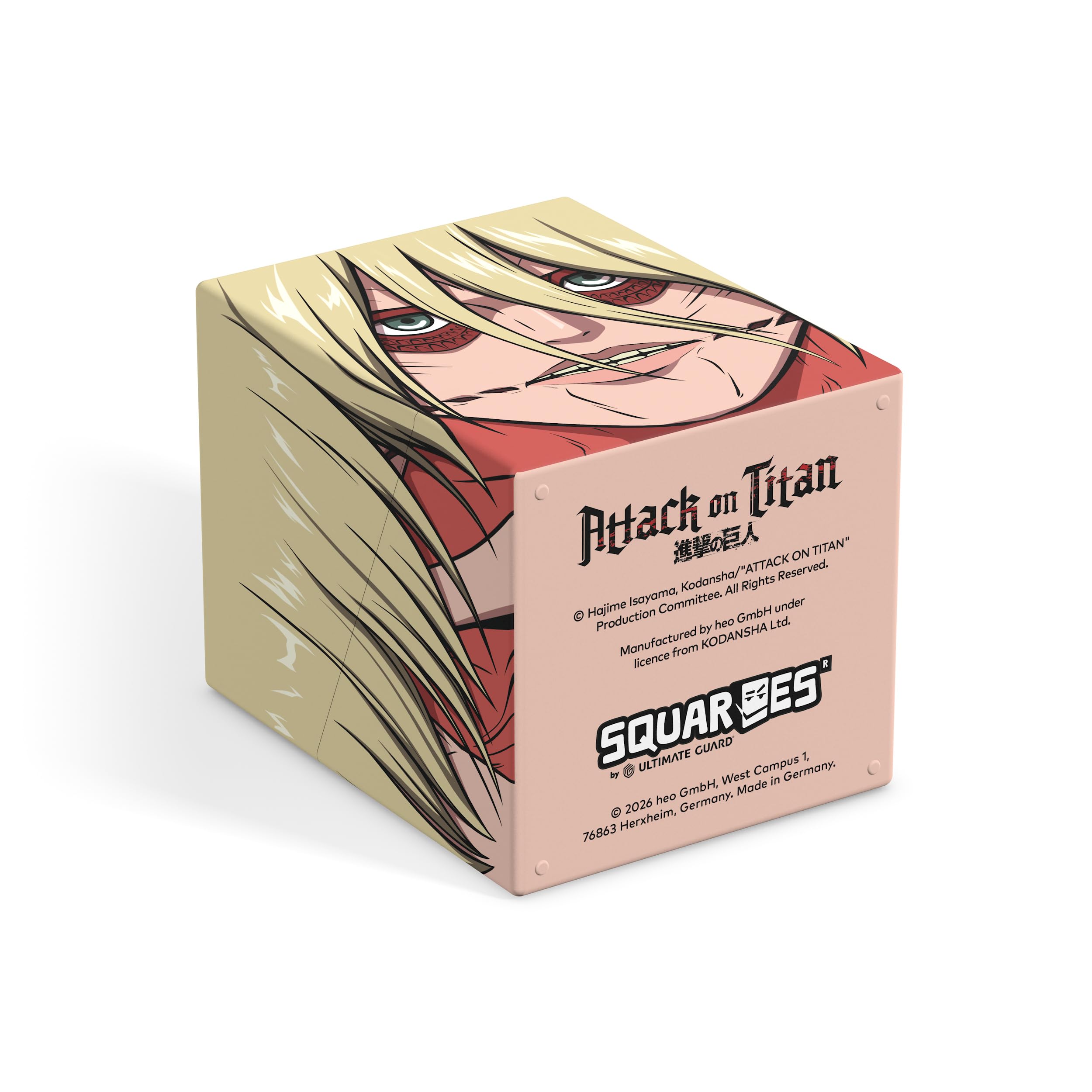 ultimate-guard-squaroes-squaroe-deck-box-100-attack-on-titan-aot008-female-titan image 6