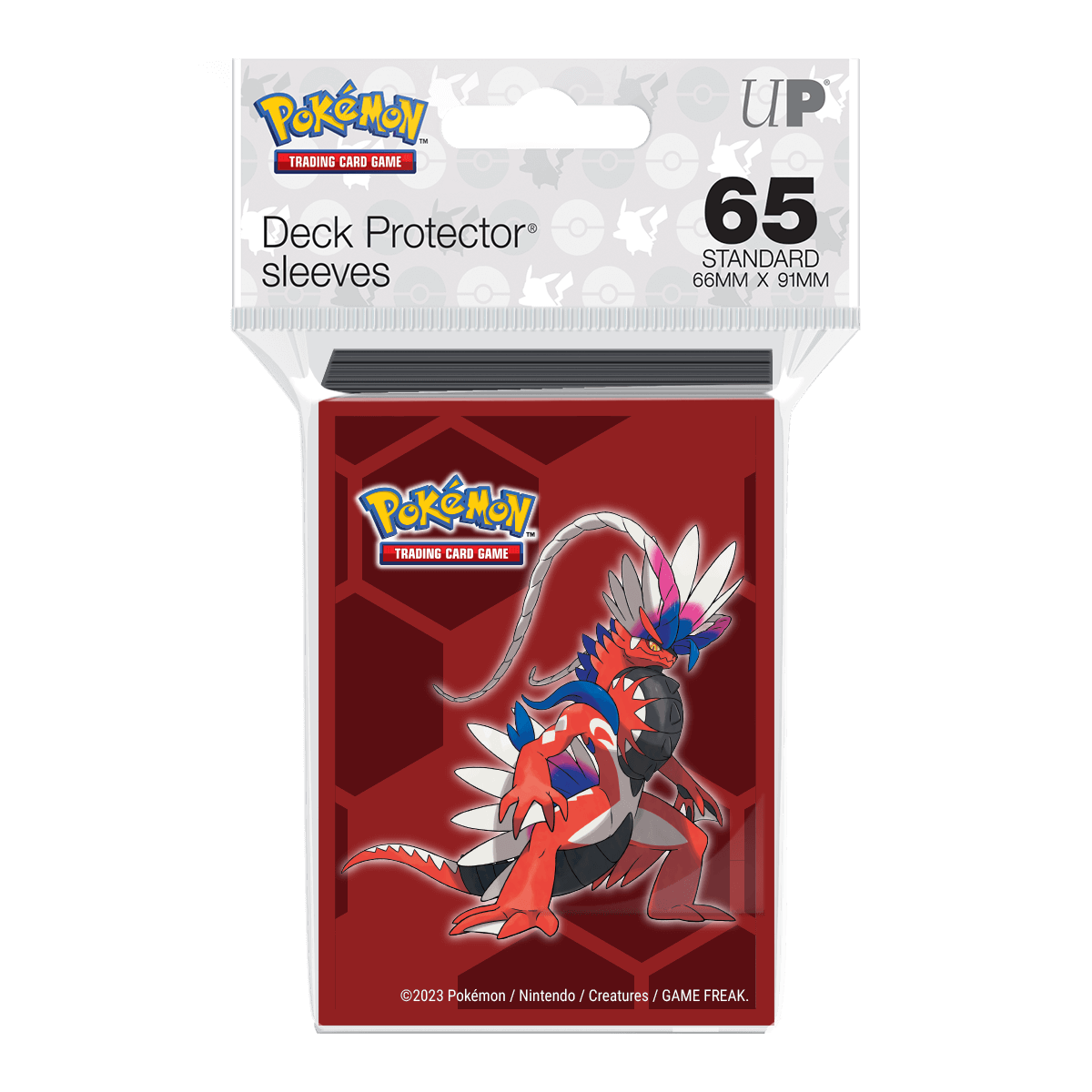 ultra-pro-koraidon-standard-deck-protector-sleeves-65ct-f-r-pokemon image 2
