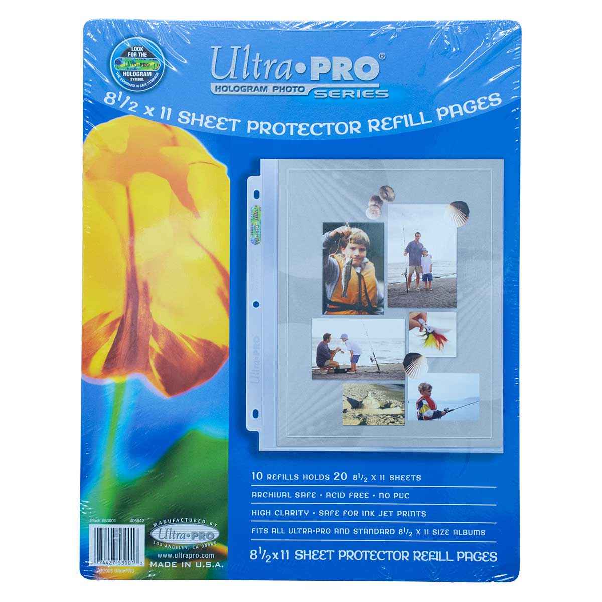 ultra-pro-3-loch-foto-h-llen-f-r-8-5-x-11-zoll-prints-zweiseitig image 2