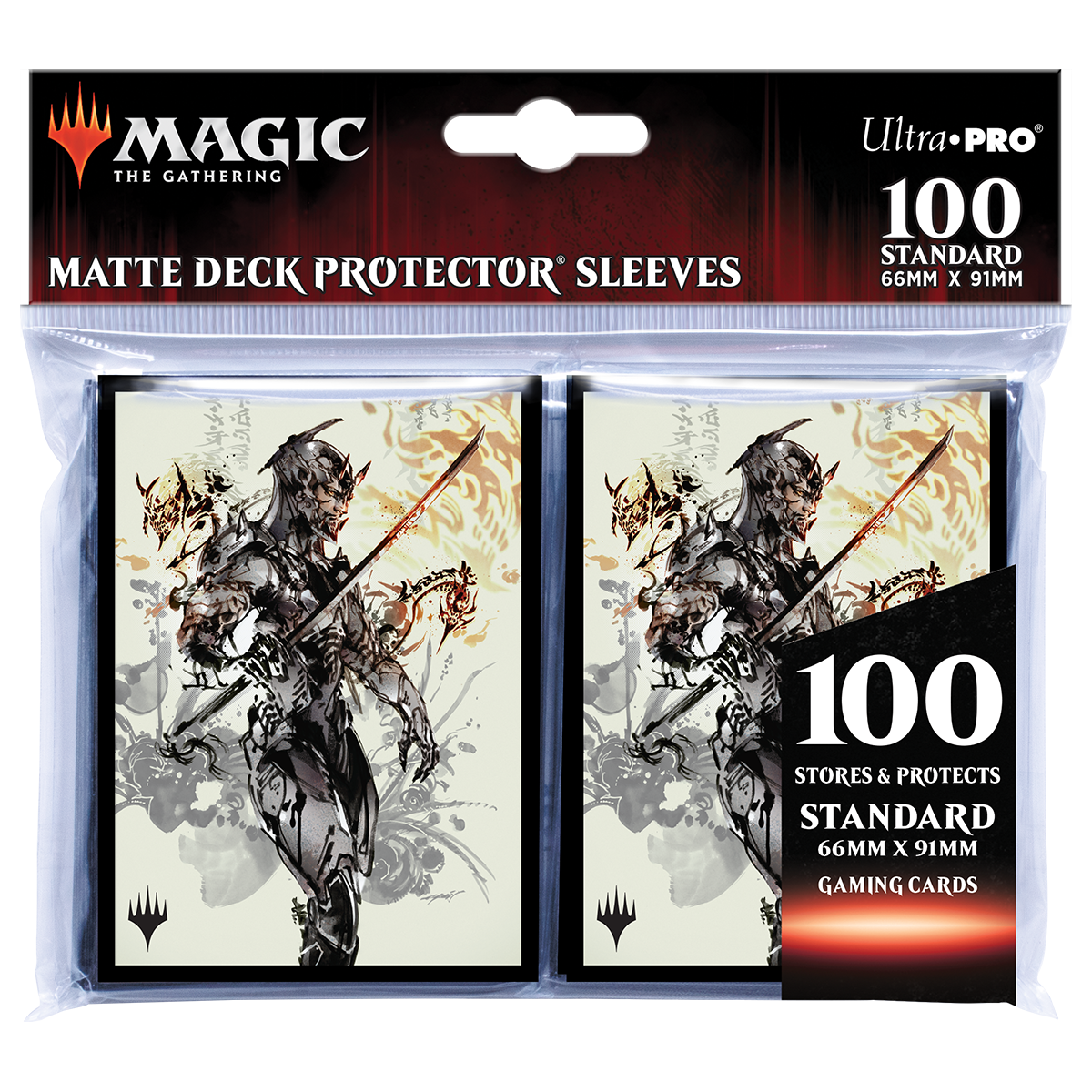 ultra-pro-kamigawa-neon-dynasty-satoru-umezawa-standard-deck-protector-sleeves-1 image 2