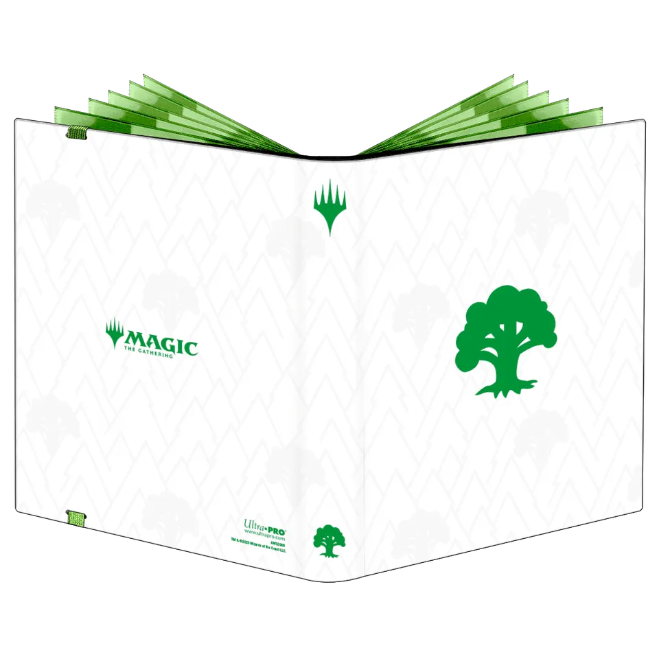 ultra-pro-mana-8-9-pocket-pro-binder-forest-f-r-magic-the-gathering image 1