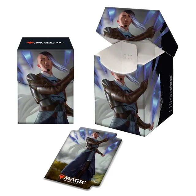 ultra-pro-pro-100-deck-box-f-r-magic-the-gathering-kaldheim-niko-aris image 1