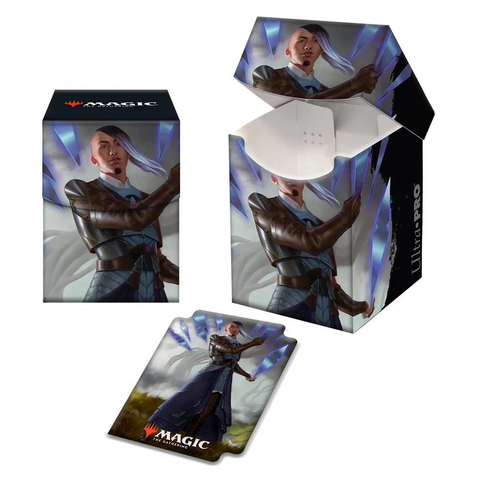 ultra-pro-pro-100-deck-box-f-r-magic-the-gathering-kaldheim-niko-aris image 1