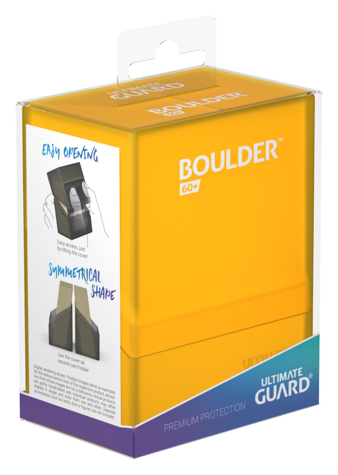 ultimate-guard-boulder-60-standard-size-deck-case-amber image 7