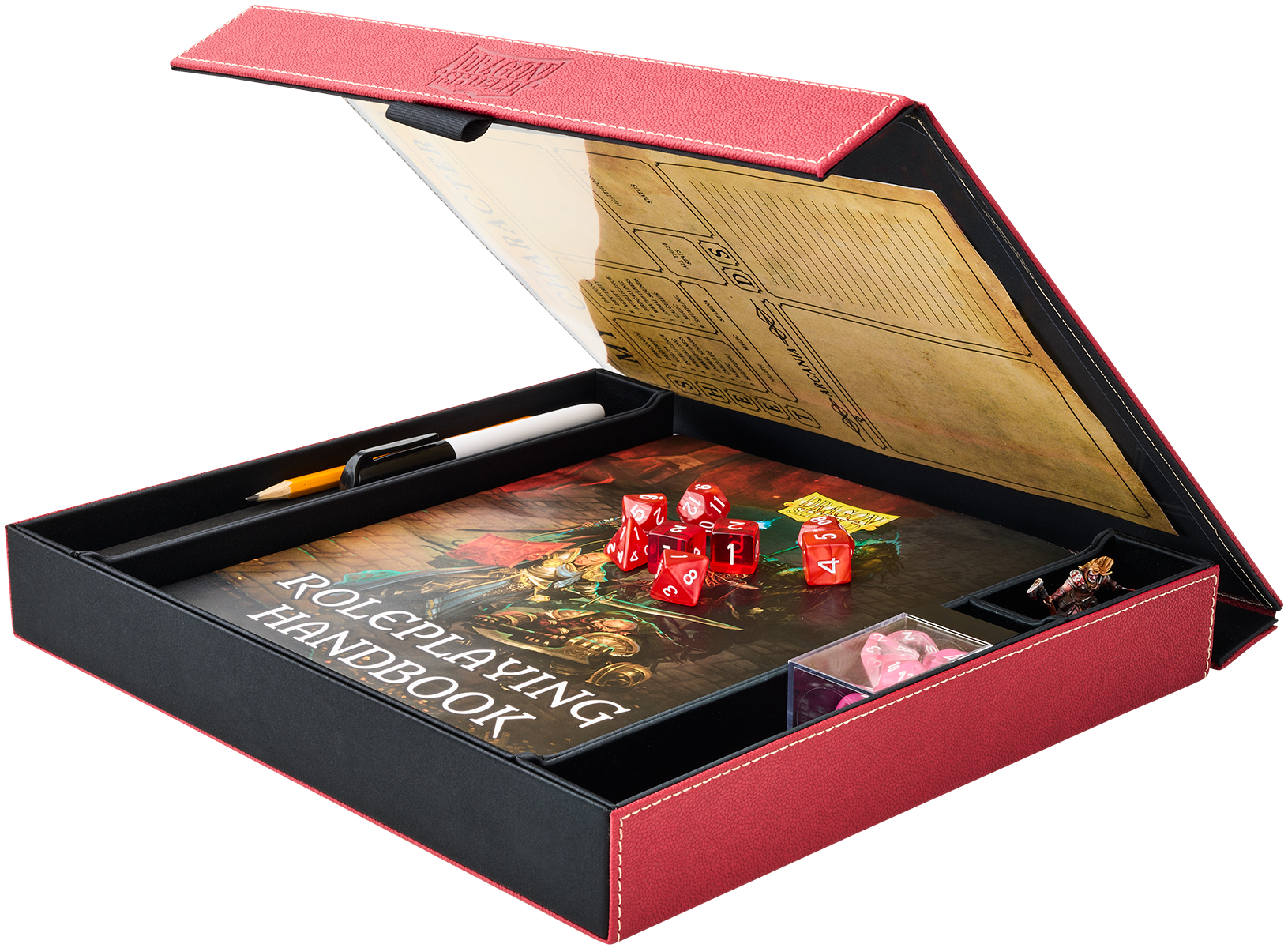 dragon-shield-player-companion-blood-red-rpg-box image 4