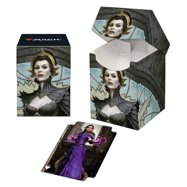ultra-pro-dominaria-united-liliana-of-the-veil-100-deck-box image 1