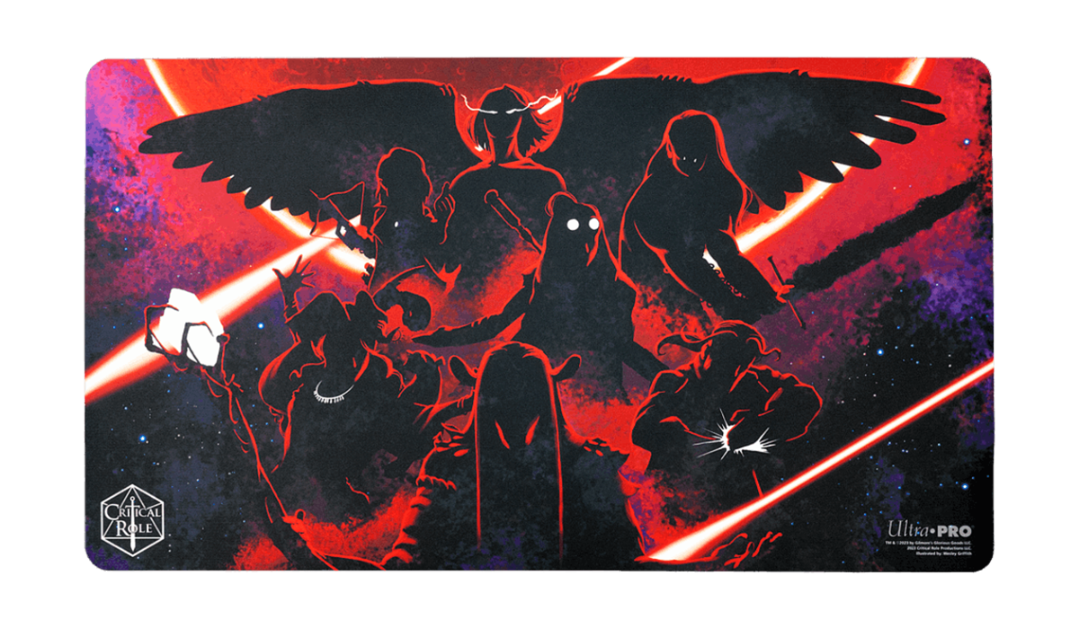 ultra-pro-critical-role-live-show-standard-edge-playmat-silhouette-version image 1