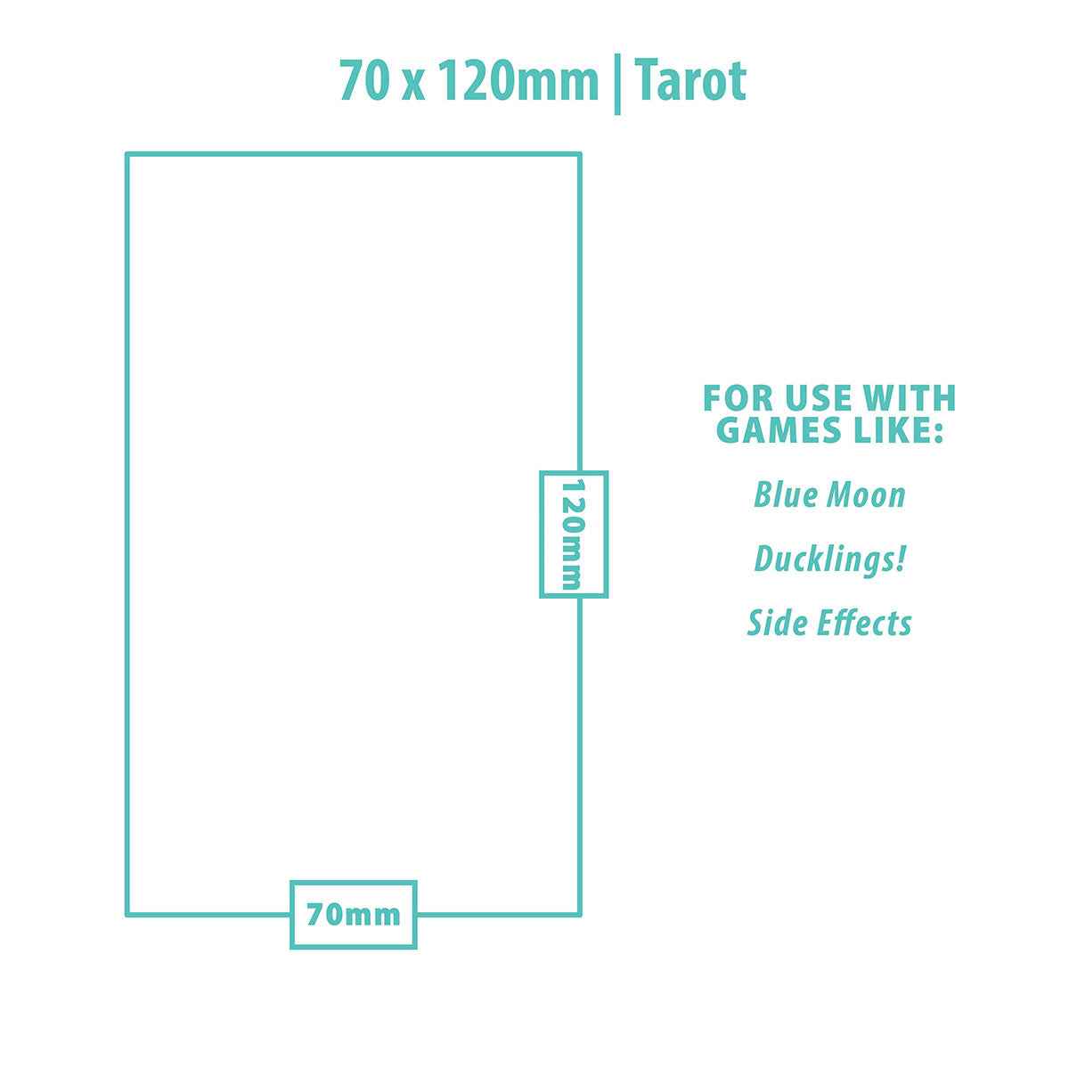 ultra-pro-tarot-lite-board-game-sleeves-100ct-f-r-70-x-120-mm-karten image 2