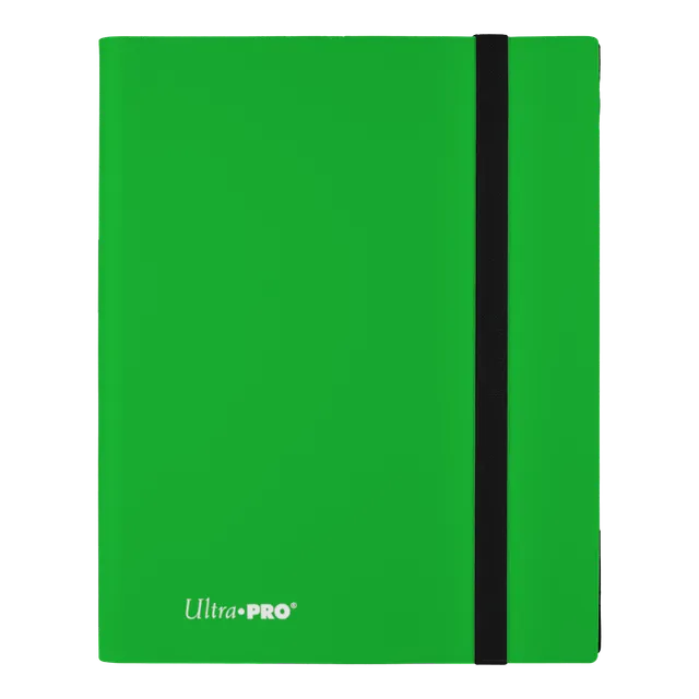 ultra-pro-eclipse-9-pocket-pro-binder-lime-green-f-r-360-karten image 1