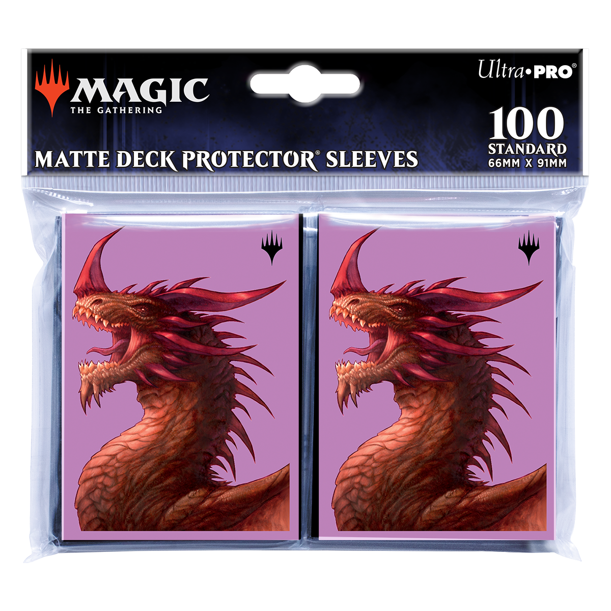 ultra-pro-commander-masters-the-ur-dragon-deck-protector-sleeves-100ct-f-r-magic image 2