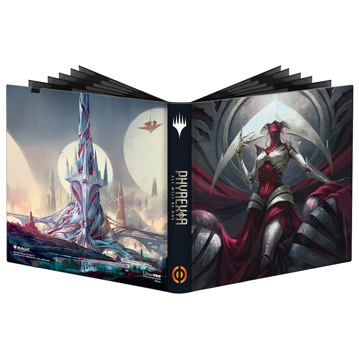 ultra-pro-phyrexia-all-will-be-one-elesh-norn-12-pocket-pro-binder-f-r-magic-the image 1