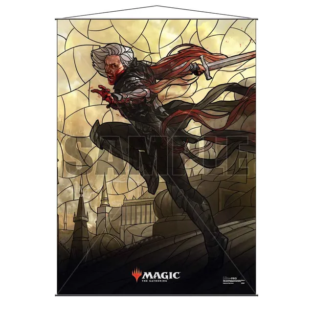 ultra-pro-war-of-the-spark-stained-glass-sorin-wall-scroll-f-r-magic-the-gatheri image 1