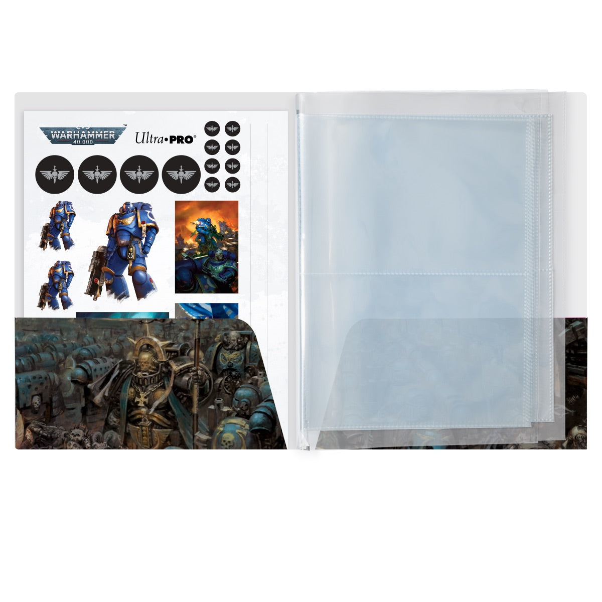 ultra-pro-space-marines-adeptus-astartes-datasheet-folio-f-r-warhammer-40-000 image 3