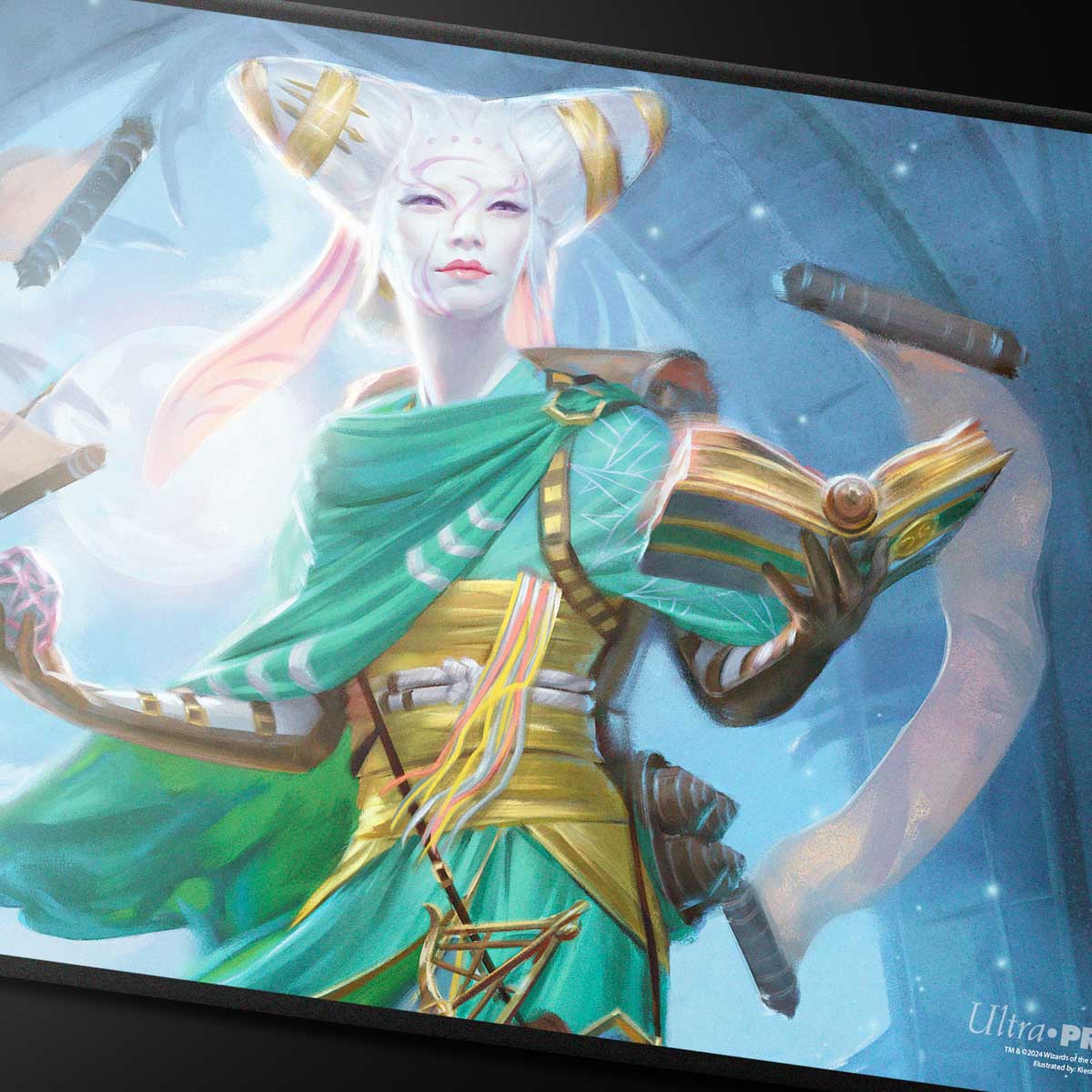 ultra-pro-magic-innistrad-remastered-tamiyo-black-stitched-playmat image 2