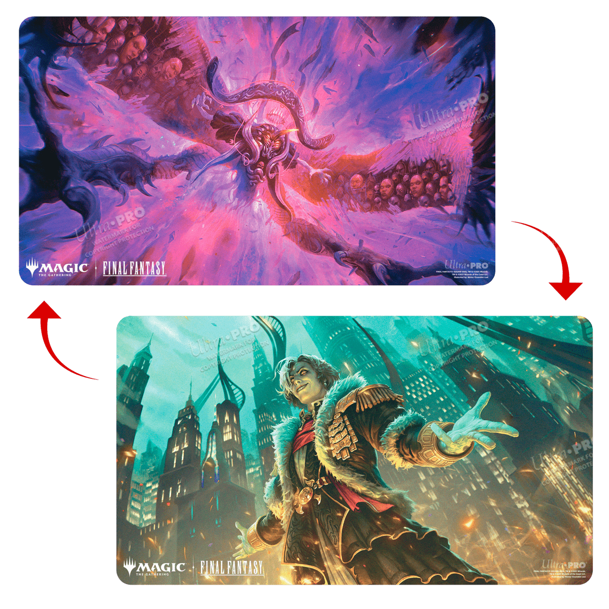 ultra-pro-magic-the-gathering-final-fantasy-emet-selch-hades-double-sided-playma image 1