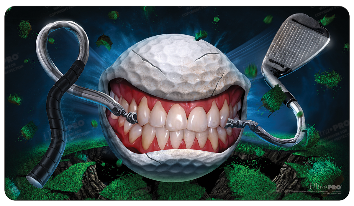 ultra-pro-monster-golf-breaker-mat-mousepad-by-tom-wood-spielmatte-24-x-13-5-zol image 1