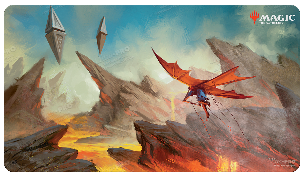 ultra-pro-zendikar-rising-lavaglide-pathway-gaming-playmat-f-r-magic-the-gatheri image 1