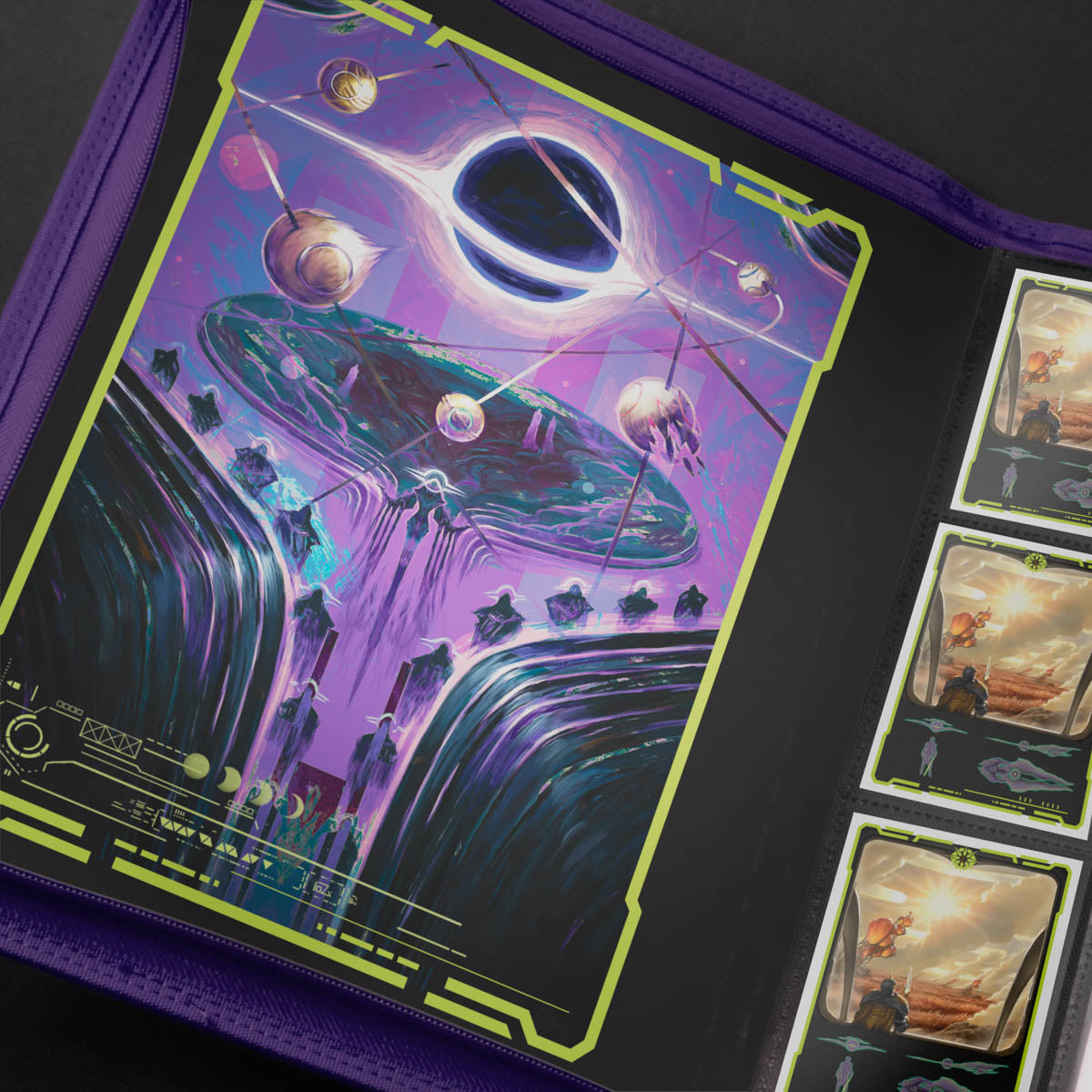 ultra-pro-magic-the-gathering-edge-of-eternities-sothera-9-pocket-premium-zipper image 4