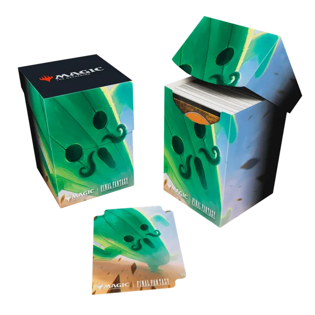 ultra-pro-100-deck-box-jumbo-cactuar-magic-the-gathering-final-fantasy-f-r-mtg image 1