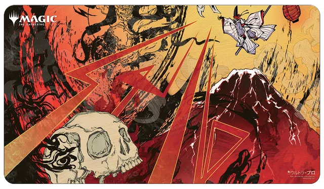 ultra-pro-japanese-mystical-archive-42-lightning-bolt-standard-gaming-playmat-f- image 1