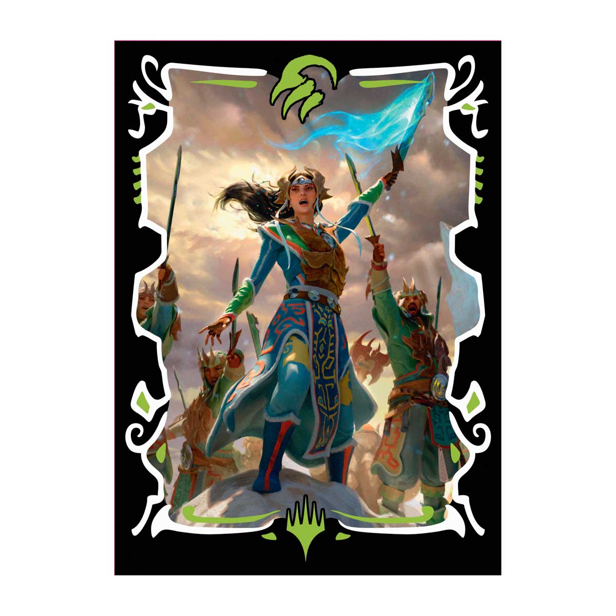 ultra-pro-tarkir-dragonstorm-eshki-temur-s-roar-commander-deck-100ct-deck-protec image 1