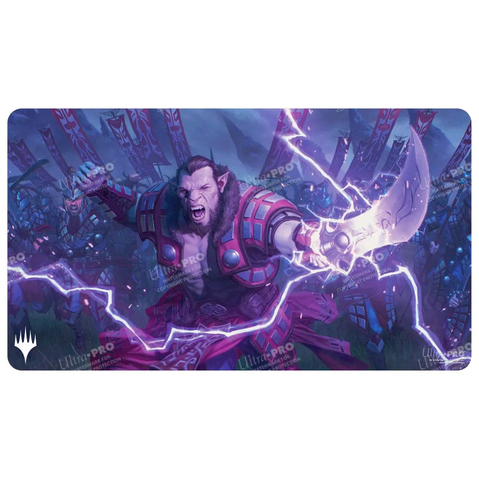 ultra-pro-tarkir-dragonstorm-zurgo-stormrender-mardu-surge-commander-playmat image 1