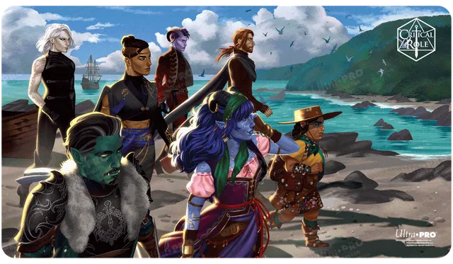 ultra-pro-critical-role-mighty-nein-reunited-playmat-stitched-edge image 1