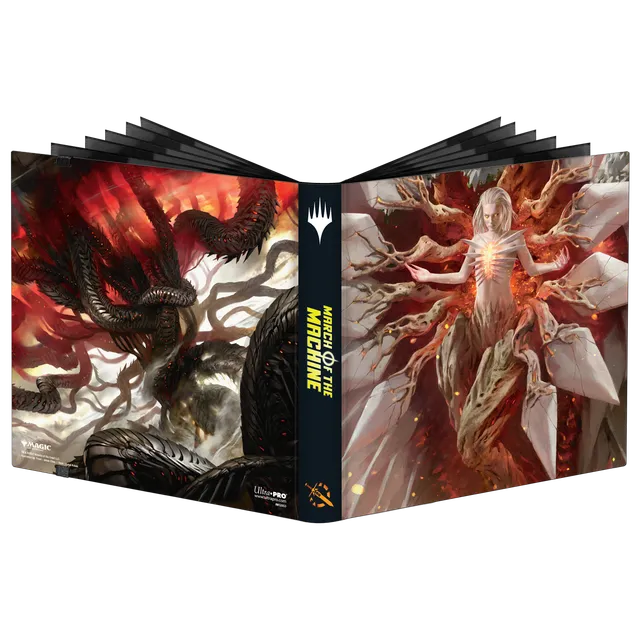 ultra-pro-march-of-the-machine-12-pocket-pro-binder-f-r-magic-the-gathering image 1