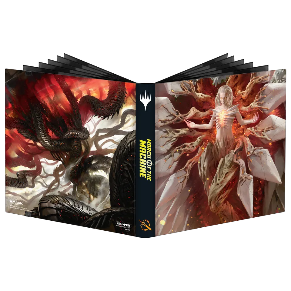 ultra-pro-march-of-the-machine-12-pocket-pro-binder-f-r-magic-the-gathering image 1