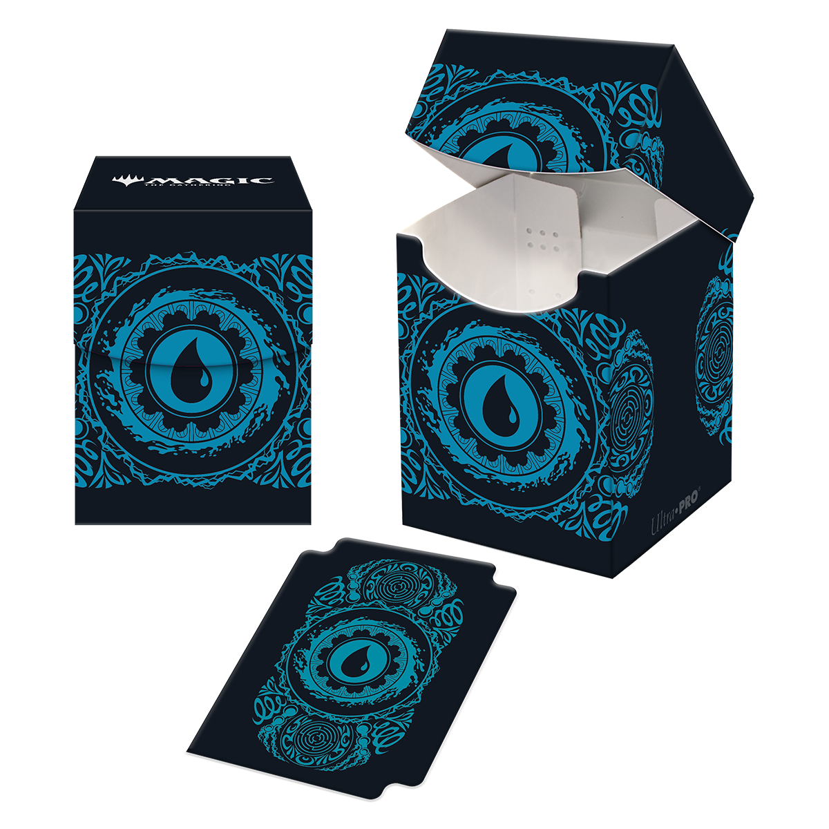ultra-pro-mana-7-island-100-deck-box-f-r-magic-the-gathering-blau image 1