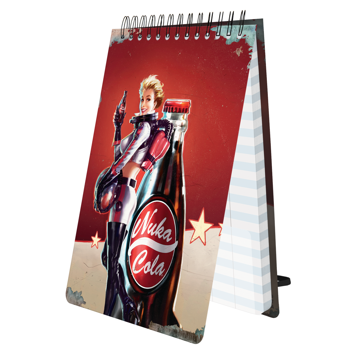 ultra-pro-magic-fallout-nuka-cola-pinup-spiral-life-pad image 1