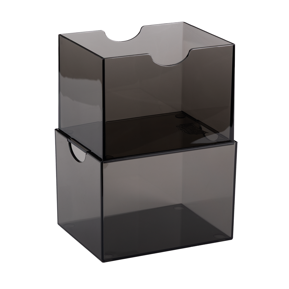 dragon-shield-strongbox-clear-black-deckbox-100 image 5
