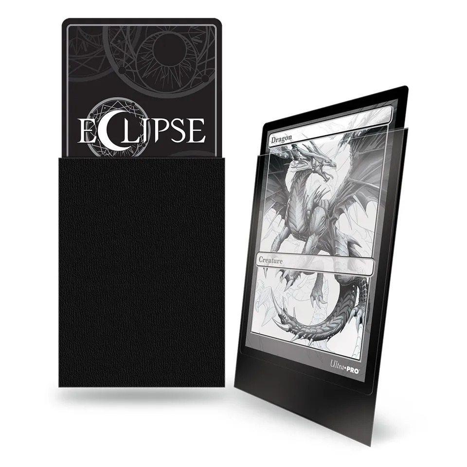 ultra-pro-pro-matte-eclipse-standard-deck-protector-schwarz-100-sleeves image 1