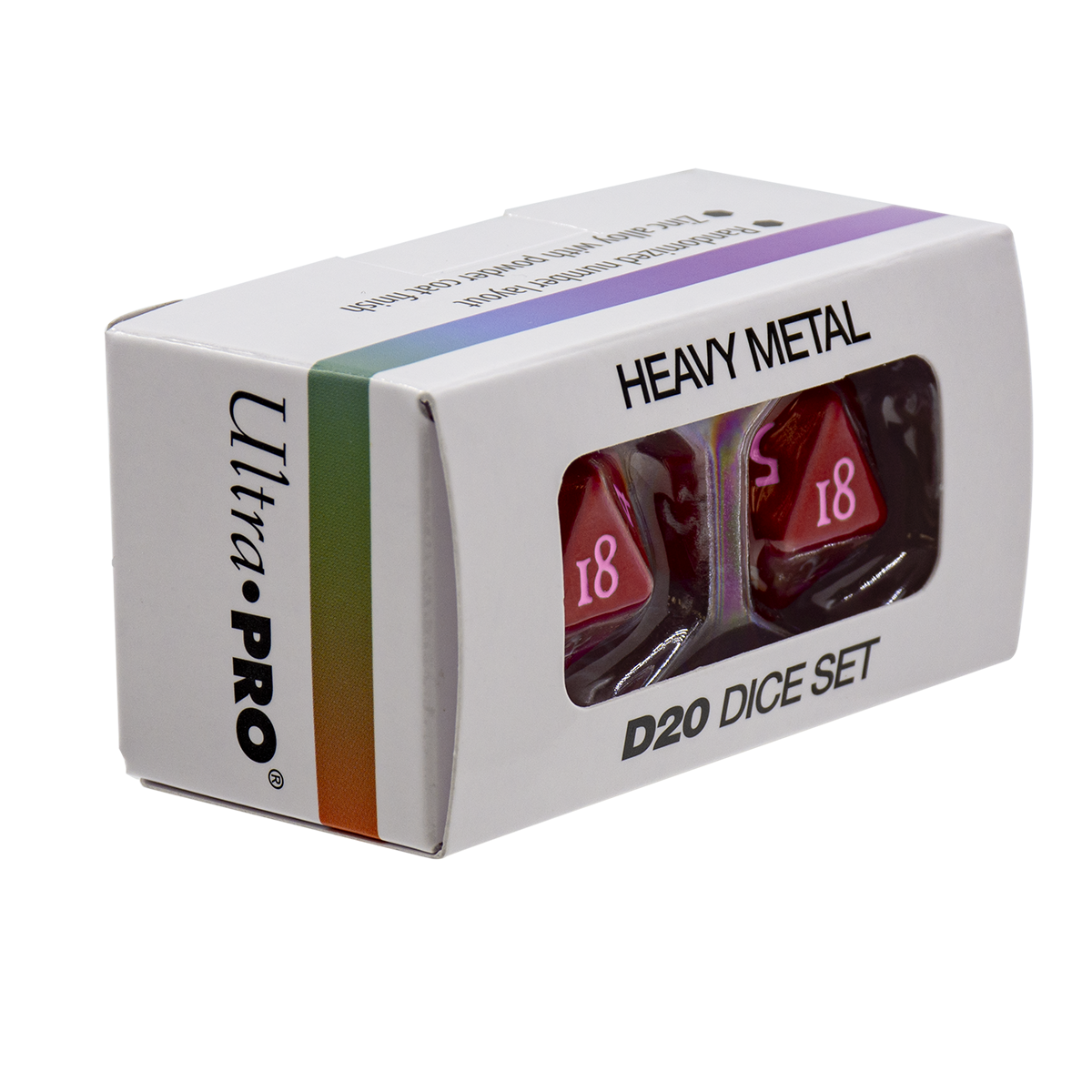 ultra-pro-vivid-heavy-metal-d20-w-rfel-set-2-teilig-schwarz-blau image 5