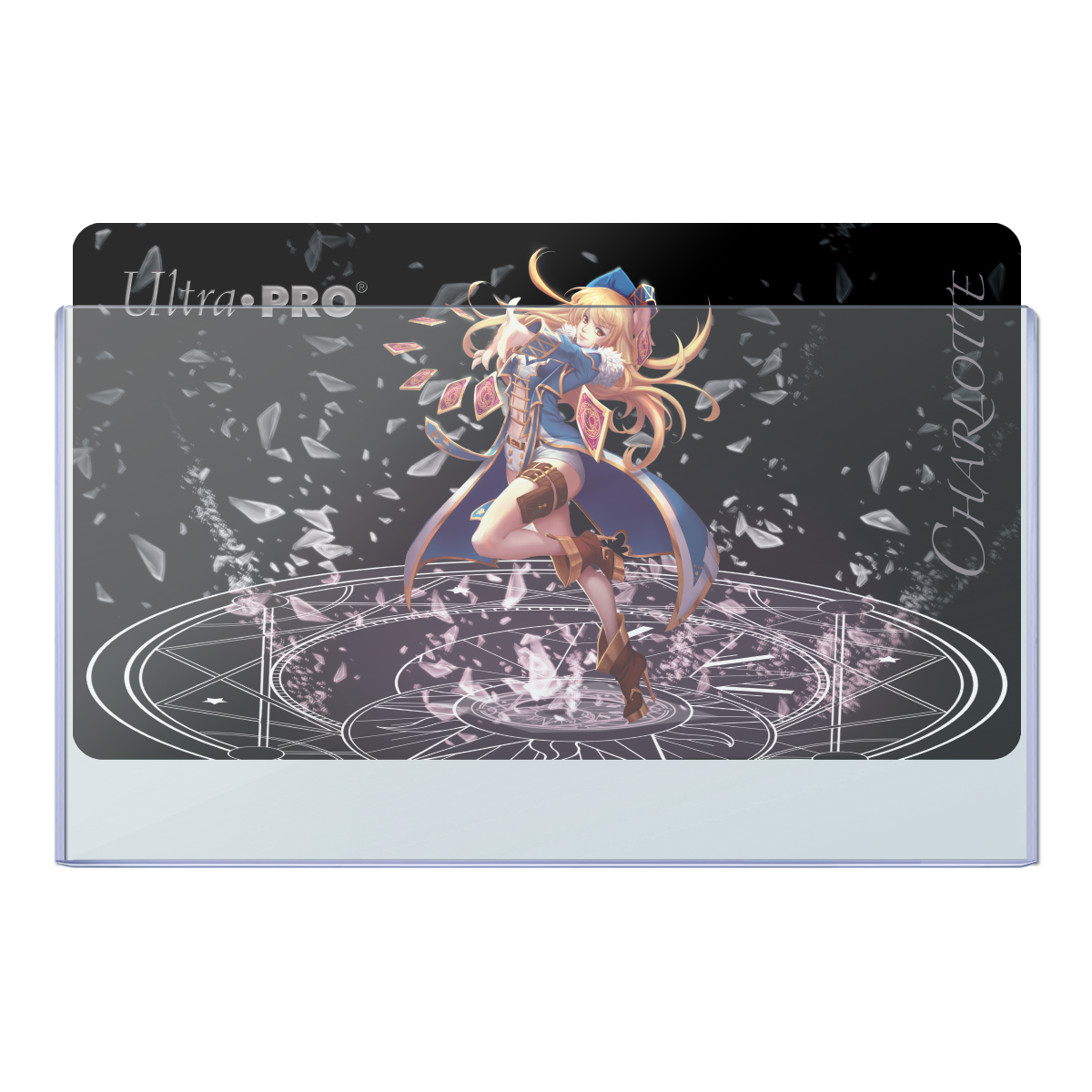 ultra-pro-24-x-13-5-zoll-playmat-toploader-sleeves-5ct-schutzh-llen image 2