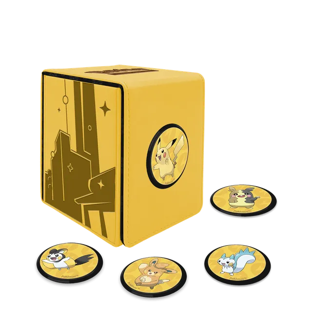 ultra-pro-gallery-series-shimmering-skyline-alcove-click-deck-box-f-r-pok-mon image 1