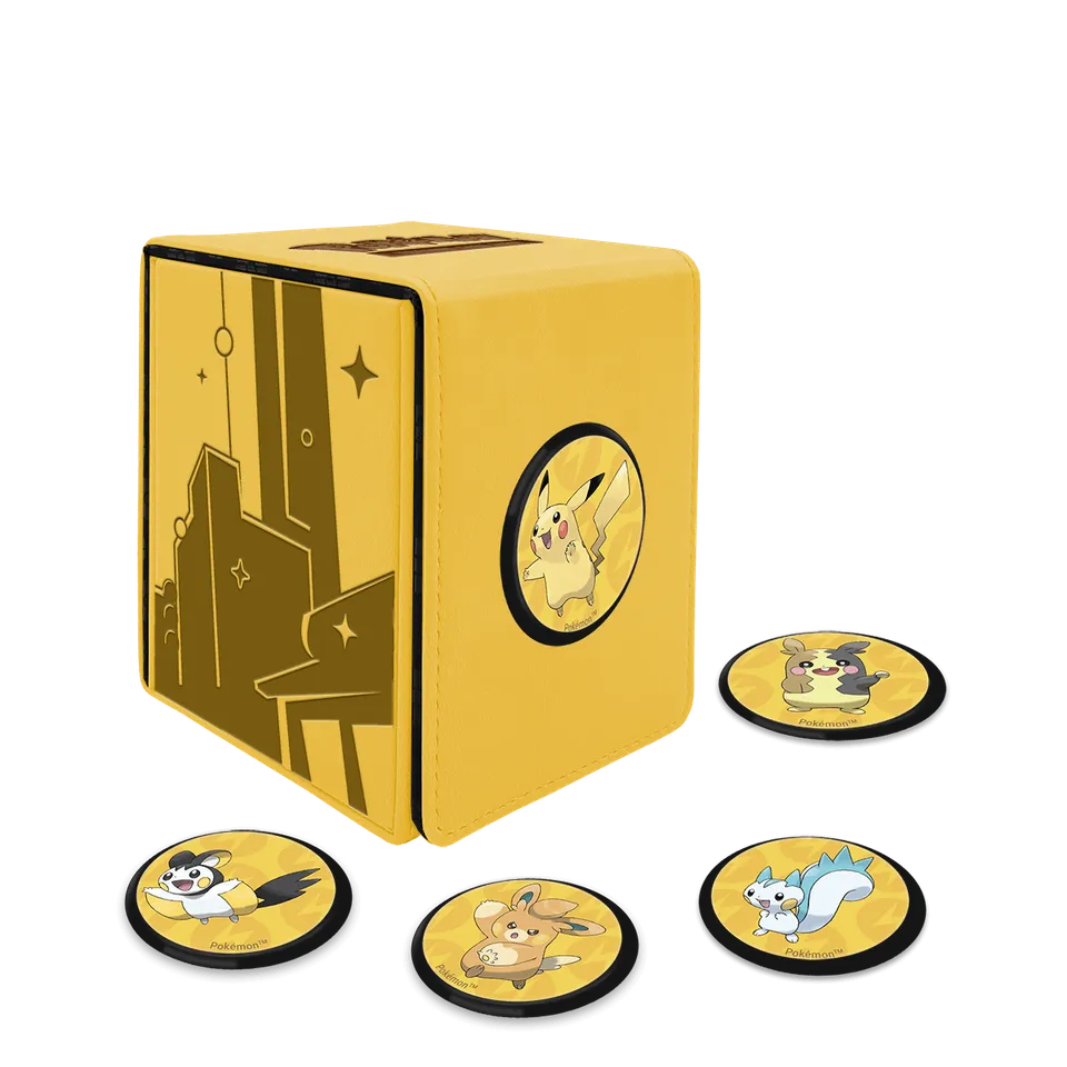 ultra-pro-gallery-series-shimmering-skyline-alcove-click-deck-box-f-r-pok-mon image 1