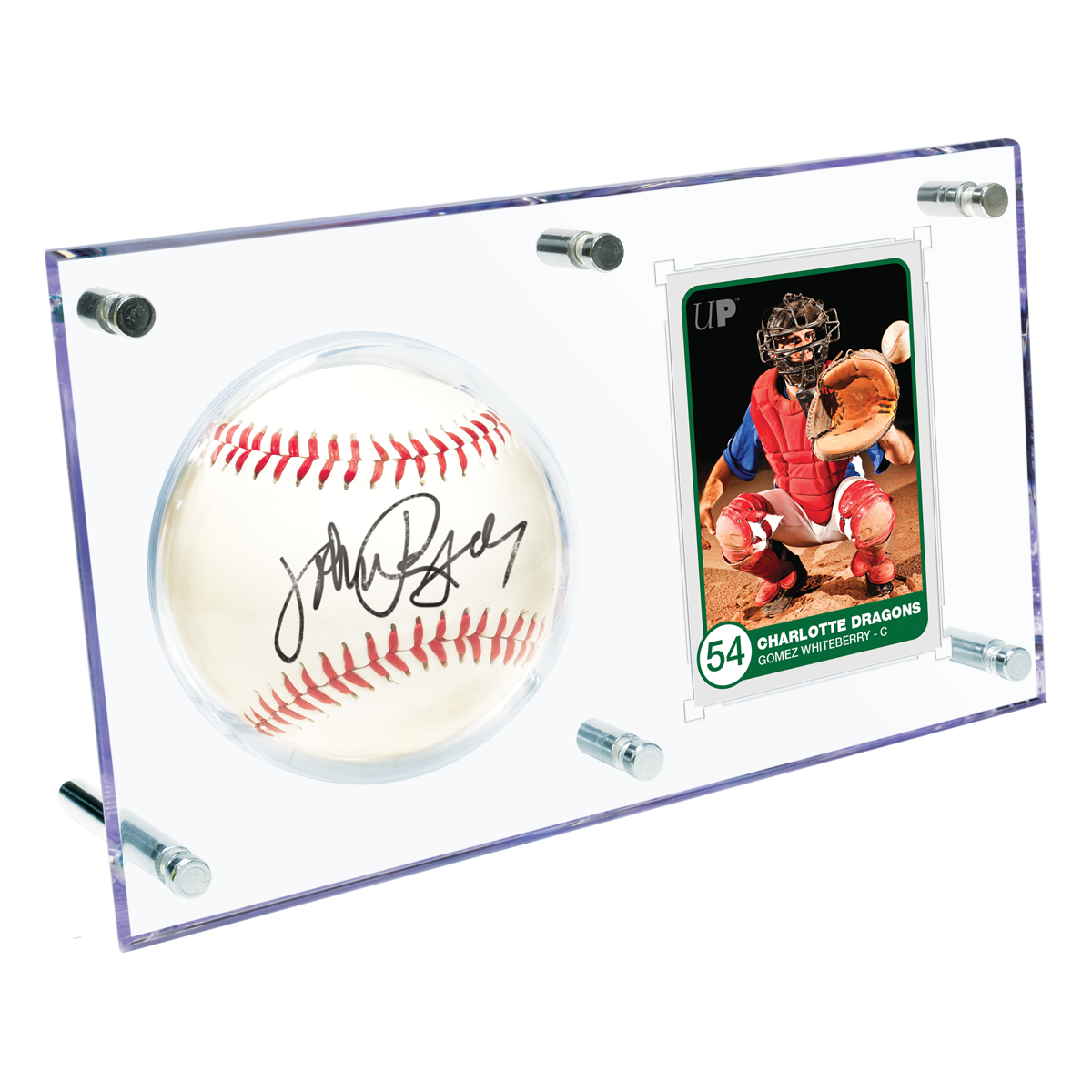 ultra-pro-baseball-card-35pt-clear-flip-display-case image 1